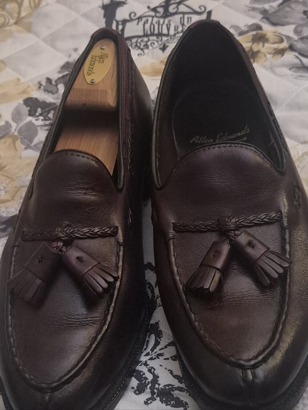 Allen Edmonds Independent Collection with calfskin leather lambskin linings 9D